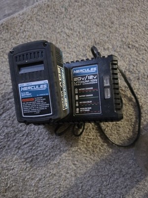 Hercules 12V Lithium-ion Fast Battery Charger & Battery HD03