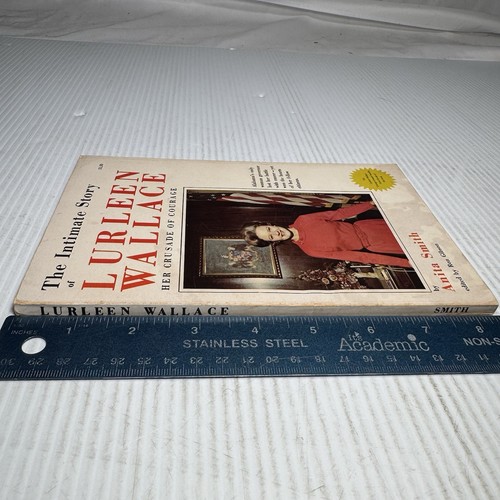 Intimate Story of Lurleen Wallace Anita Smith 1969 PB Alabama Governor Cancer - Imagen 7 de 8