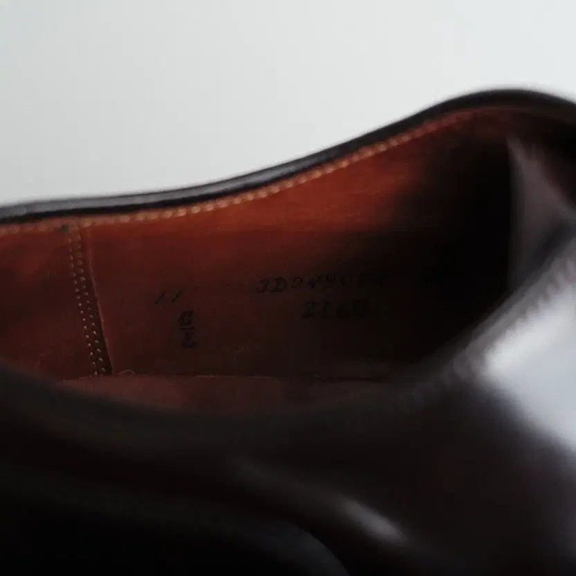 Alden 2160 Color 8 Shell Cordovan Straight Tip Blucher