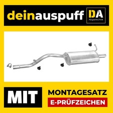 Endschalldämpfer für Ford KA 1.3i A544