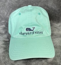 Vineyard Vines Classic Ball Hat Embroidered Light Aqua Blue Adjustable Cap