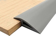 Self Adhesive Rubber Threshold Ramp Strip 3m 1cm Rise Wheelchair Door Access