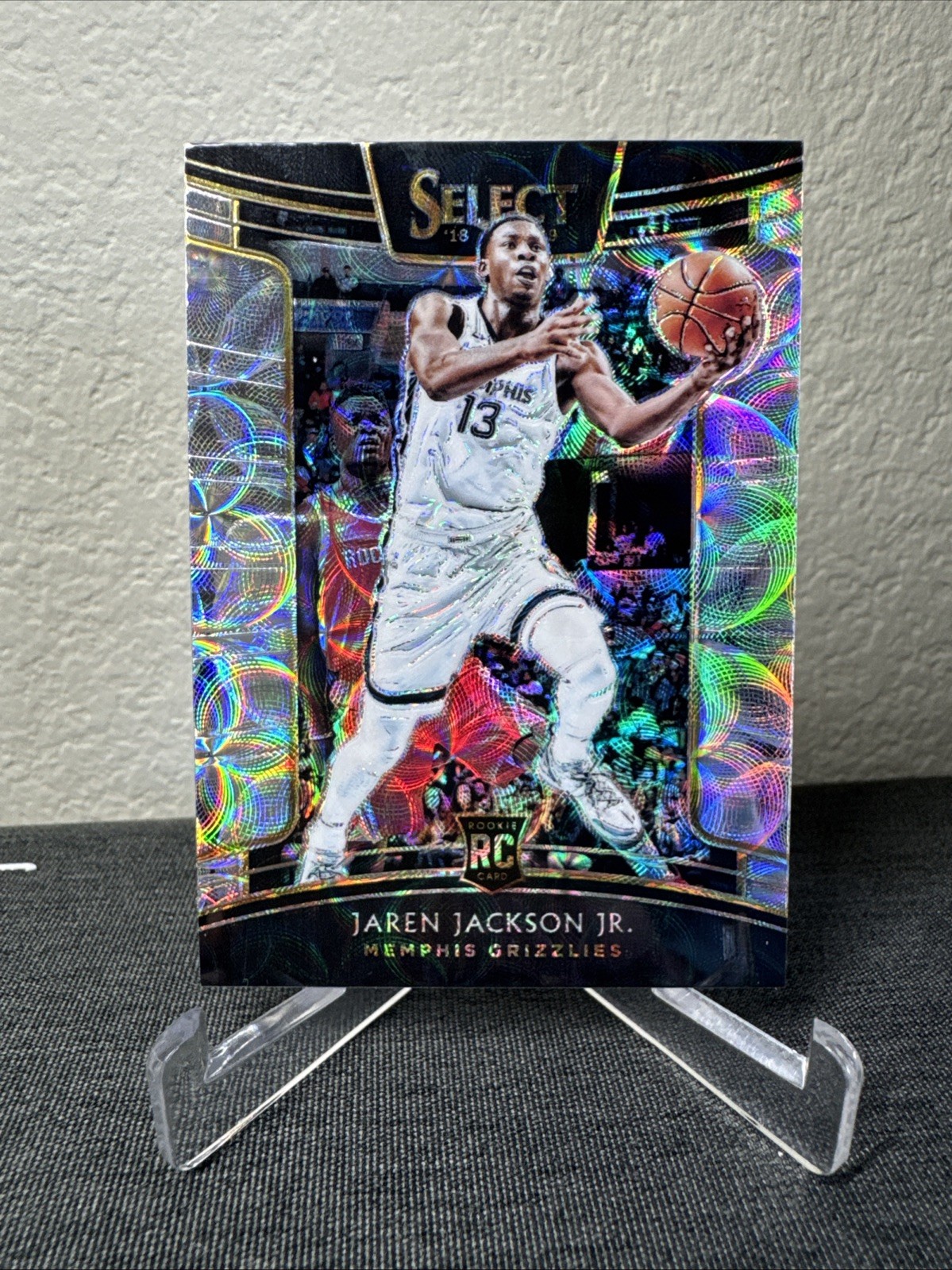 2018-19 Panini Select - Concourse Jaren Jackson Jr. #35 Scope Prizm (RC)