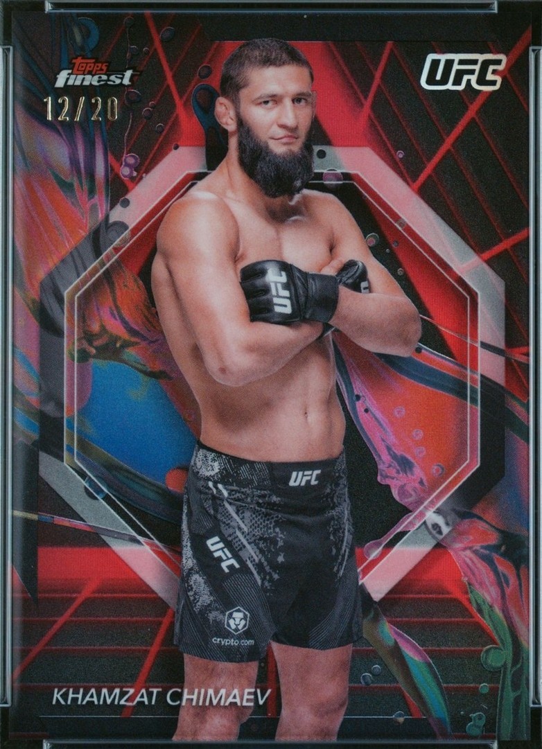 2024 Topps Finest UFC - Khamzat Chimaev #89 for sale | eBay