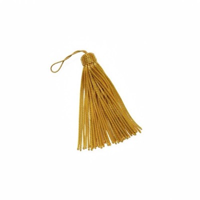 Bouillon Tassels with 10cm Fringe - (Gold or Silver)
