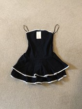 SHEIN Bae Black Strapless Mini Dress – Size XS