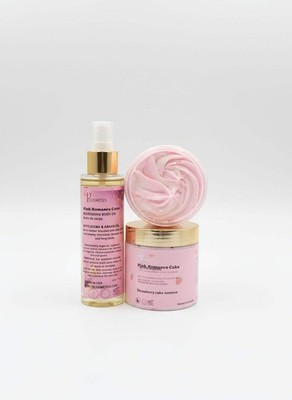 Pink Blossom Bundle - Body Oil & Butter Set
