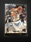 BRAD MILLER Basketball Card IP auto NBA Purdue Boilermakers 1998 Press Pass