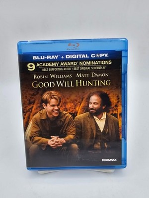 Good Will Hunting (Blu-ray, 1997) Robin Williams, Matt Damon, Ben Affleck