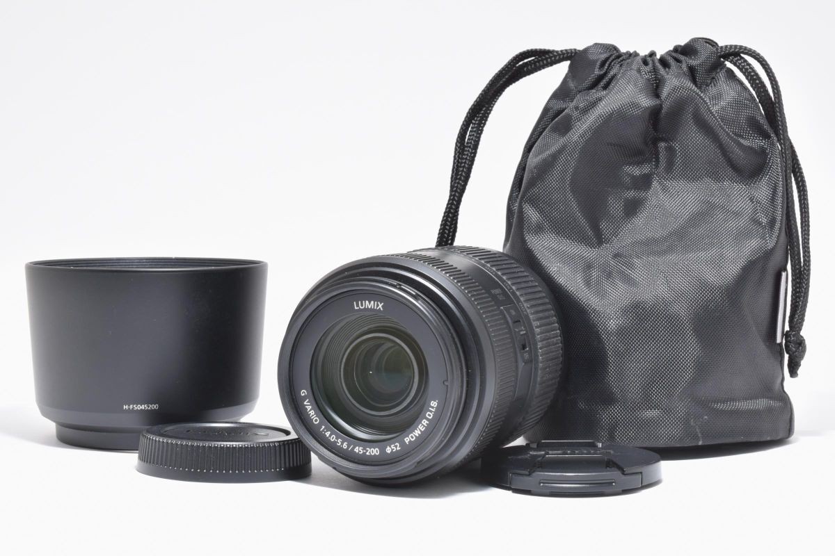 Panasonic Lumix G Vario 45-200mm F4-5.6 Lens Black Used | eBay