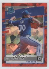 2020 Donruss Optic Rated Rookies FOTL Red Cracked Ice Prizm 7/7 Anthony Kay 2p7