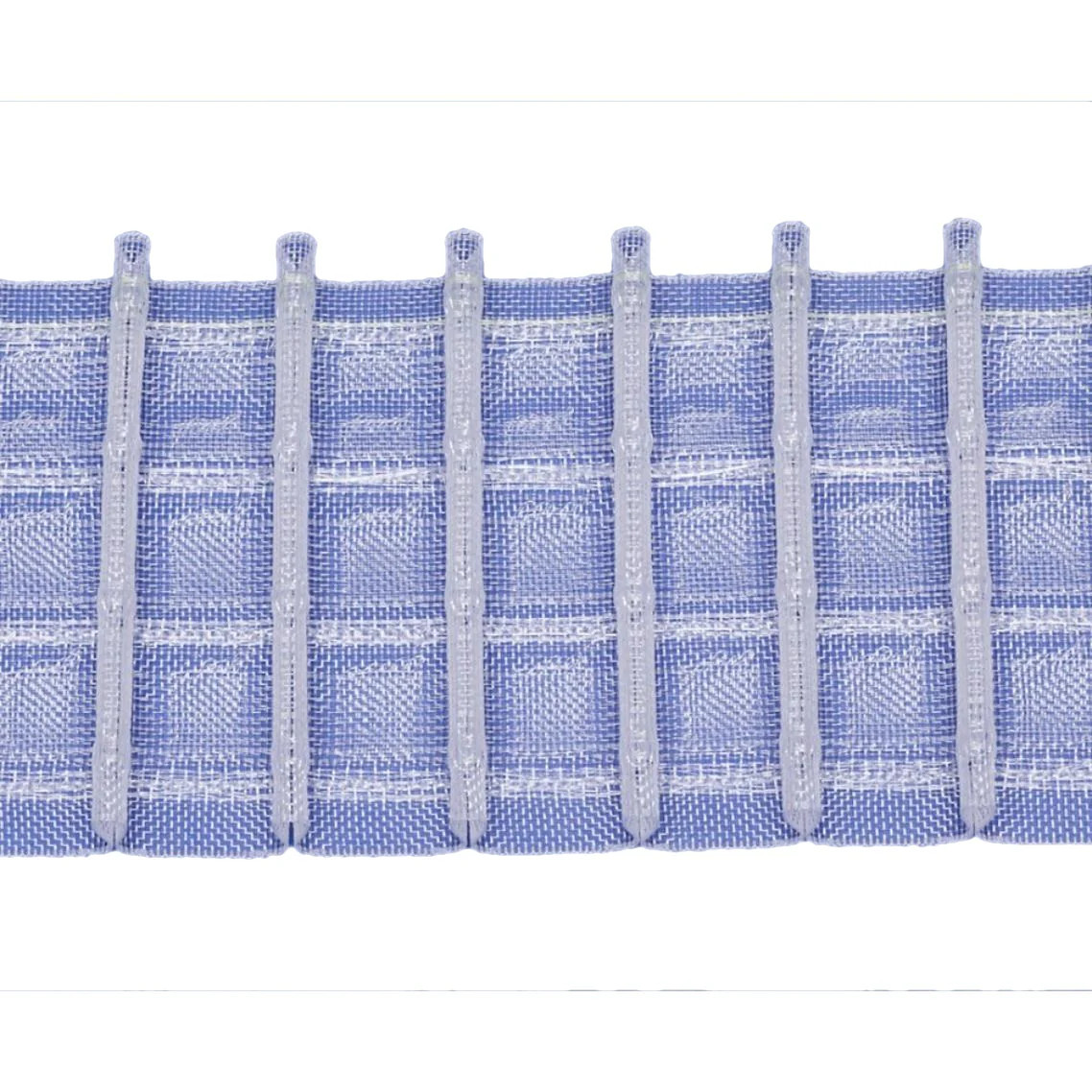 Clear Pinch Pleat Curtain Tape - 76mm (3"") Wide -1 Pleats 1:2.5 Fullness Bocelli