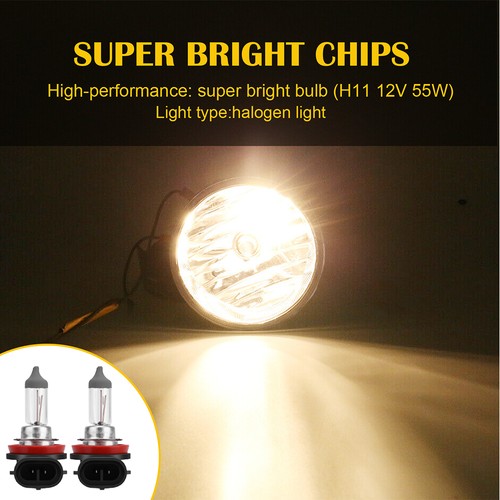 Conjunto de conducción de luces antiniebla LED de 2 piezas aptas para Tacoma 2005-2011 2007-2013 Tundra - Imagen 7 de 14