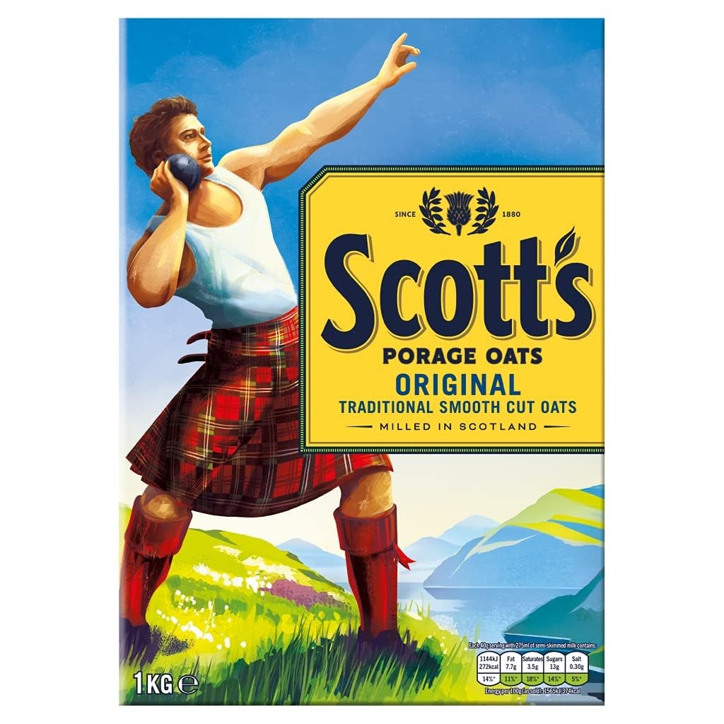 Scott's Porage Original Porridge Oats 1kg 1 kg (Pack of 1)