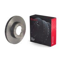 2X Bremsscheibe Xtra Line - Xtra Brembo 09.A204.1X FüR Toyota Land Cruiser Prado