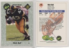 1991 Classic Draft Picks Nick Bell #40 Rookie RC