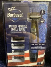 Barbasol Battery Powered Single Blade Trimmer/Shaver CBT13103BLB