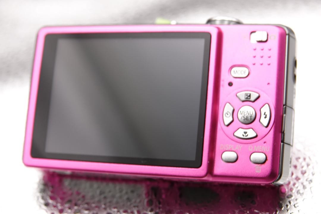 Panasonic Digital Camera DMC FS7 Pink Compact 12MP Zoom Optical