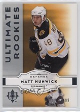 2007-08 Ultimate Collection Ultimate Rookies 125/499 Matt Hunwick #76 0bz8