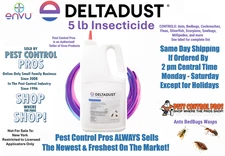 5 lb ENVU Delta Dust Pest INSECT Control Bed Bugs Bees Wasp NO Ship to New York