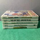 Mario, Sonic, Looney Tunes, Cabela’s, Guitar Hero, Monster 4x4, Nintendo Wii CIB