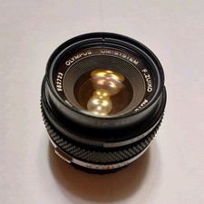 Olympus OM System F.Zuiko Auto-S 50mm F1.8 Prime Lens for OM Mount Cameras
