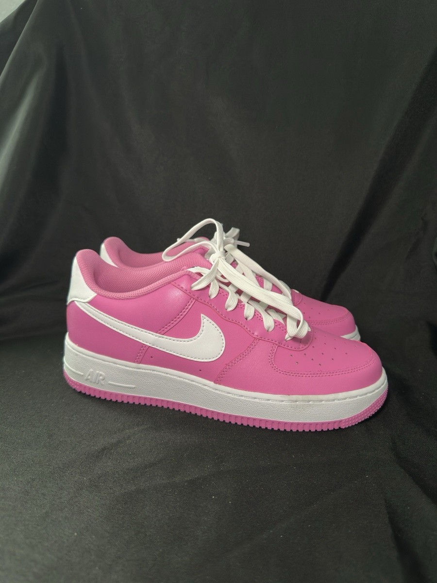Pink White Nike Air Force Big Kids Nike Air Force Big Kids GS