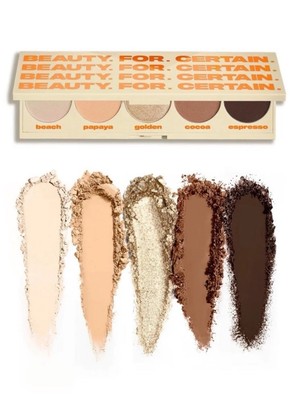 Beauty For Certain Playa to Palazzo Eyeshadow Palette Full Size NIB MSRP $39