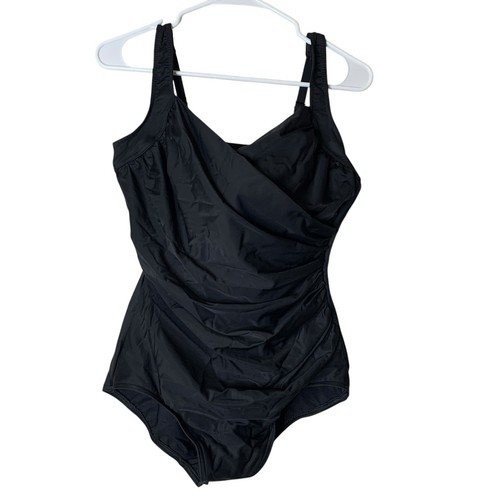 NWT Miraclesuit Sanibel Swimsuit Size 18W Underwire Adjustable Straps Slimming