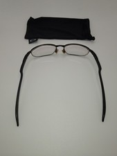 Oakley BLENDER 58 Full Rim Metal Eyeglasses Black Unisex Adults Frames