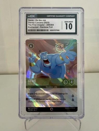 Genie - On the Job graded CGC 10 for sale on eBay