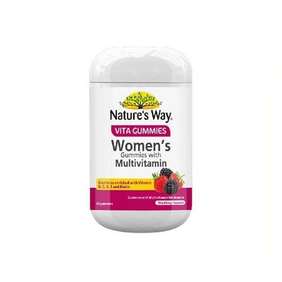 4er Pack Nature's Way Adult Vita Gummies Damen Multivitamin 200 Gummis GRATIS...