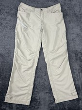 Columbia Titanium Men's 36x32 Beige Utility hiking pants Omni-shield Technology