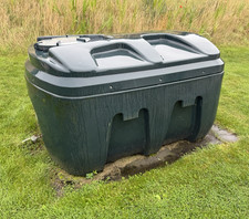 Kingspan Titan EcoSafe 1200 Litre Bunded Oil Tank Green ESLP1200B