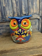 Talavera Jumbo Owl Planter
