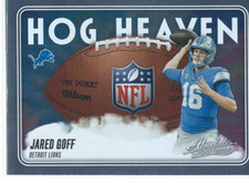 2025 Panini Absolute - Hog Heaven Jared Goff #HH-JGF