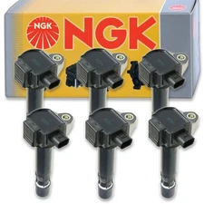 6 pc NGK 48886 U5270 Ignition Coils for UF713 UF-713 IC817 E1213 673-2316 jm