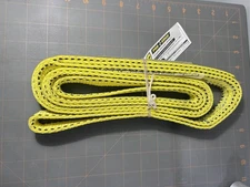 LIFTEX Pro-Edge Web Sling 1" x 4 Ft Yellow Eye & Eye Polyester Lifting Strap NOS