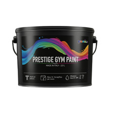 Pittura Murale Blu Profondo Per Palestre Super Lavabile