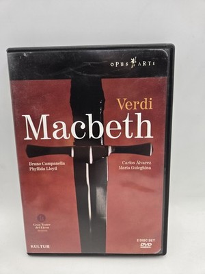 Verdi Macbeth Barcelona 2-Disc DVD Opera Performance Shakespeare Campanella