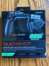 NEW Bionik Quickshot Rubber Grip Dual Setting Trigger Lock for Xbox One NIB