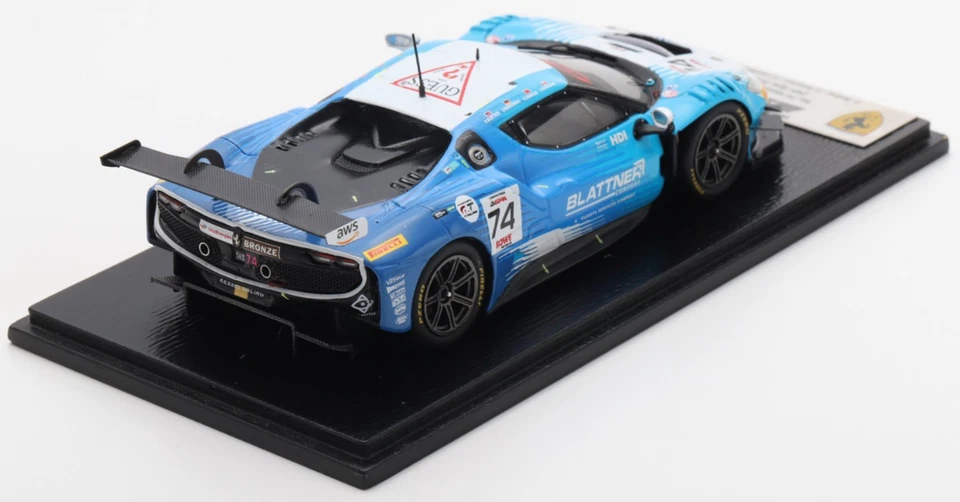 LookSmart Ferrari 296 GT3 - Kessel Racing - 2025 24hrs Spa 1:43 Car LSRC208 - Image 2 of 4