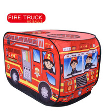Children's Car Tent House Fire Truck Indoor And Outdoor Game House