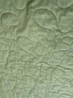 46”x54” Vintage Style Handmade Patchwork Quilt with Green and Yellow Florals — photo 8