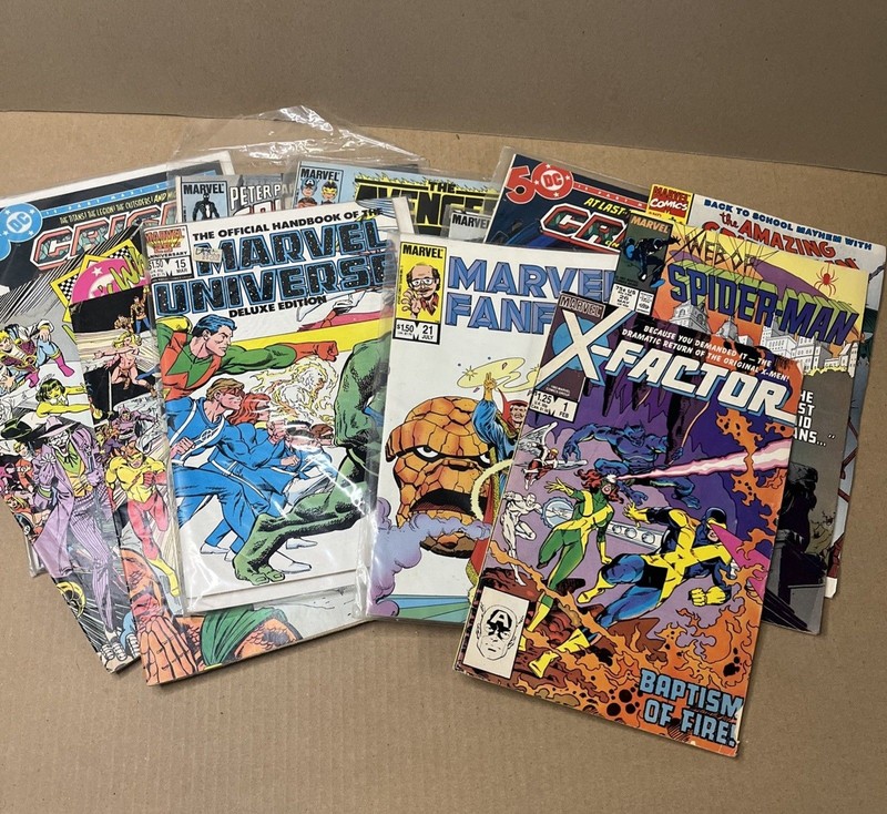 Comic Book Lot of 12 including Spider man Avengers X Factor Marvel and More
