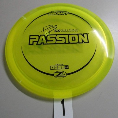 Discraft Paige Pierce Z Lite Passion - Pick Your Disc!
