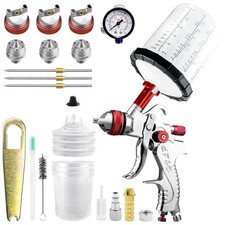 Hvlp Spray Air Gun 1.41.72.0 650cc Disposable Cups Car Painting Diy Touch Up Hvlp Spray Air Gun 1.41.72.0 650cc Disposable Cups Car Painting Diy Touch Up