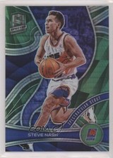 2021 Panini Spectra Spectracular Debut Asia Green Prizm Steve Nash #166 HOF 0g27