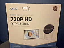 Anker Eufy Security Spaceview Pro Baby Monitor E83121D1 720P HD Resolution