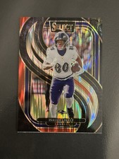 2024 Panini Select - Premier Level Isaiah Likely #161 Black & Red Shock Prizm